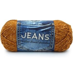 BRAND NEW Lion Brand Soft Jeans Yarn-color TOPSTITCH